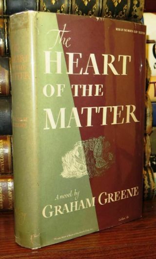 Greene,  Graham The Heart Of The Matter Book Club Edition