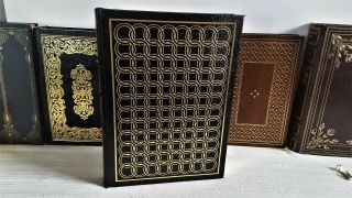 The Descent Of Man By Charles Darwin The Easton Press Vg,  100 Greatest Leather