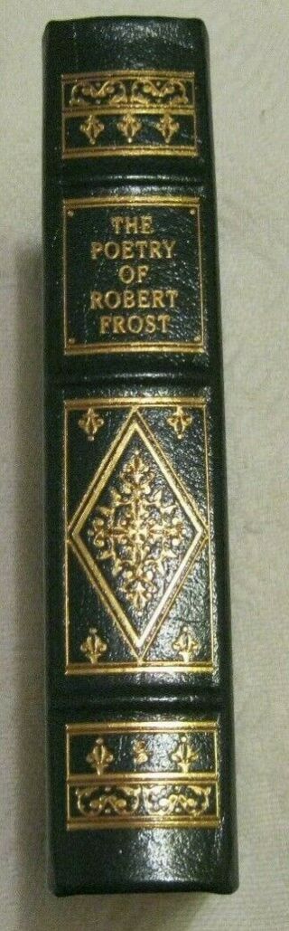 Easton Press Poems Of Robert Frost Full Leather 1975