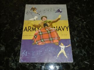 December 1,  1951 Army Vs.  Navy - Official Football Program - Very Heavy