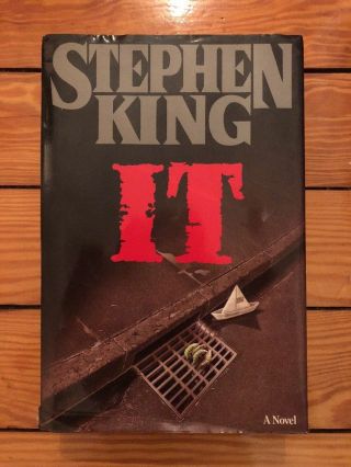 Stephen King - It 1986 Viking Hardcover Later Printing Vg - Ex