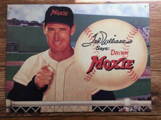 Boston Red Sox Ted Williams Says Drink Moxie 16 