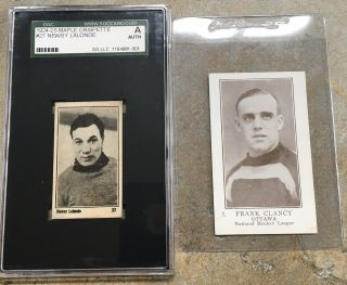 Frank King Clancy 1923 V145 - 1 Paterson Rookie Rc 3 Maple Leafs/hof
