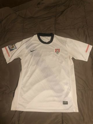 Usmnt Usa 2010 World Cup Nike Soccer Jersey (large)