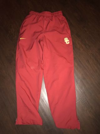 Men’s Nike Dri Fit Team Issued Usc Trojans Pants Small S