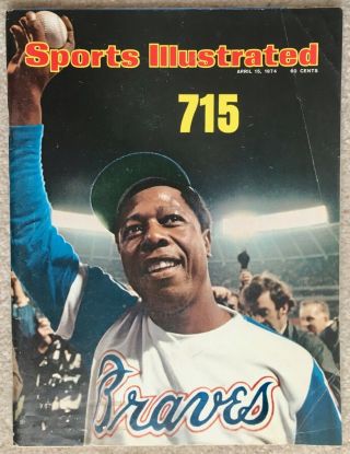 Sports Illustrated - Hank Aaron 715 Cover - April 15,  1974