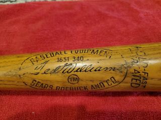 Ted Williams Sears 34in Bat