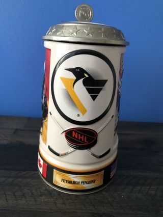 Pittsburgh Penguins Bud Light Nhl Lidded Stein