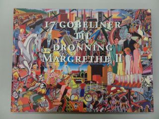 17 Gobeliner Til Dronning Margrethe Ii Danish Language Oversize Hardcover Mn4