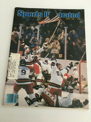 Sports Illustrated March 3,  1980 (miracle On Ice,  U.  S.  Hockey)
