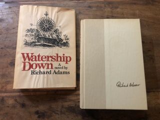 Watership Down By Richard Adams 1st American Edition 1st Printing With Dj