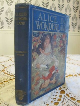 Alice Adventures In Wonderland,  Looking Glass Lewis Carroll Milo Winter 1916 Hc