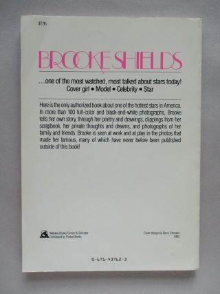 The Brooke Book - 1982 paperback Brooke Shields 3