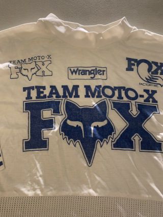 Vintage Team Moto - x Fox Racing 70’s 80’s Shirt 2