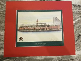 Camden Yards Lithograph 1993 All Star Game Limited Edition Baltimore Orioles