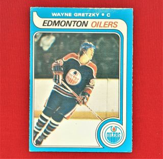 Wayne Gretzky (rookie) - 1979/80 - Edmonton Oilers - Nhl - O - Pee - Chee - 18