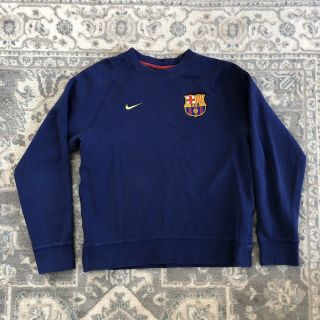 Nike F.  C.  B.  Barcelona Sweatshirt - Size M - Blue