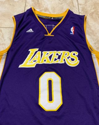 Adidas Nick Young Swaggy P Los Angeles Lakers Swingman Jersey Size Men’s XL 3