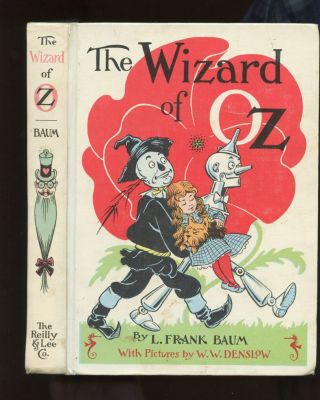 Baum,  L.  Frank: The Wizard Of Oz (white Spine) Pc 1st Thus
