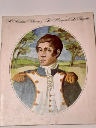 A Medical History Of The Marquis De La Fayette Vintage Vignettes Art.