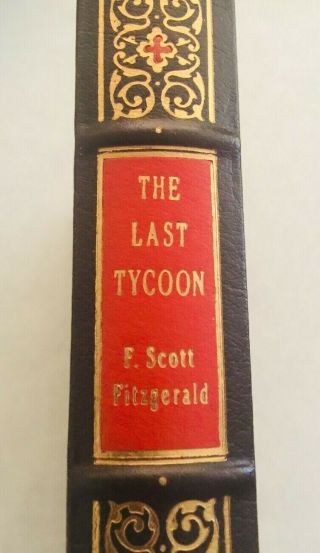Easton Press - The Last Tycoon - F.  Scott Fitzgerald - Leather - Hardcover 3