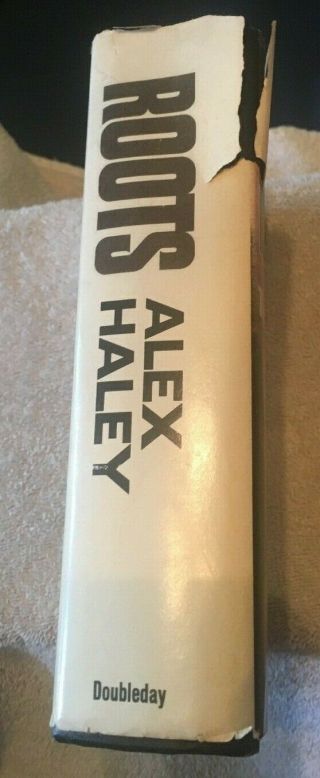 ROOTS ALEX HALEY SIGNED 1976 1st FIRST EDITION HARDCOVER WITH DUST JACKET 2