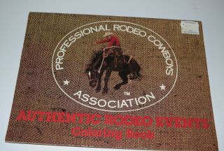 Professional Rodeo Cowboys Association Coloring Book