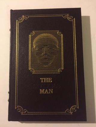 The Invisible Man By H.  G.  Wells Easton Press Masters Of Science Fiction Series