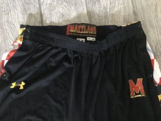 Maryland Under Armour Team Issued Basketball Warm Up Pants 2