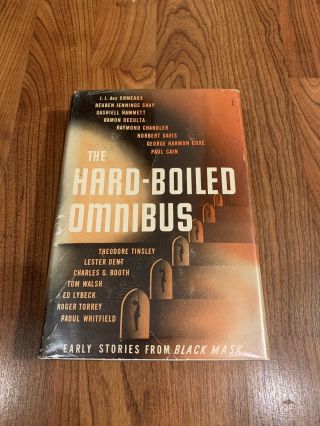 The Hard Boiled Omnibus,  Ed By Joseph T Shaw,  Raymond Chandler,  Dashiell Hammett