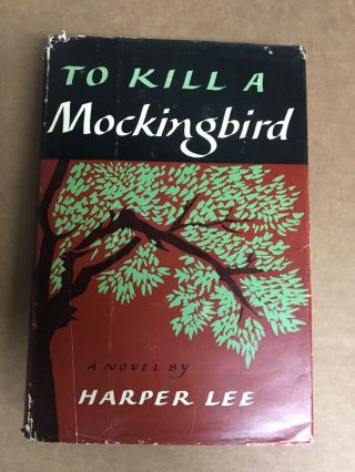To Kill A Mockingbird,  Harper Lee,  1st Ed 7th Print Hardcover 1960,  Dust Jacket