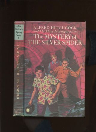 Hitchcock,  Alfred: Three Investigators 8: Mystery Of The Silver Spider Pc 1st/l