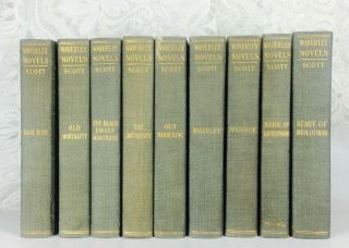The Waverly Novels By Sir Walter Scott - 25 Volume 1902