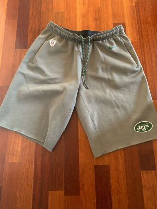 York Jets Team Issued Shorts Size Large