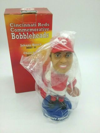 Cincinnati Reds Johnny Bench Bobblehead 2002 Stadium Giveaway