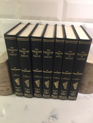 1983 C H Spurgeon The Treasury Of David Vol.  1 - 7.