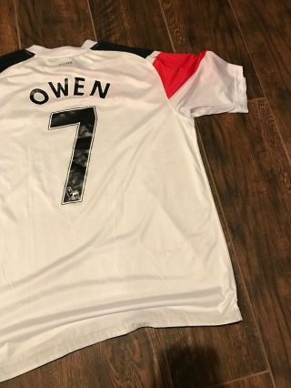 Owen 7.  Manchester United Away football shirt 2010 - 2011.  Size: XL.  Nike jersey 2