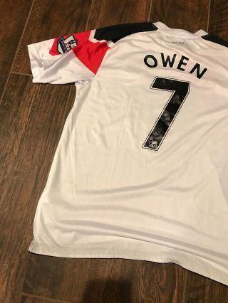 Owen 7.  Manchester United Away football shirt 2010 - 2011.  Size: XL.  Nike jersey 3