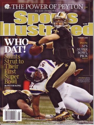 Sports Illustrated 2010 Orleans Saints Drew Brees Jeremy Lin Harvard Newstad
