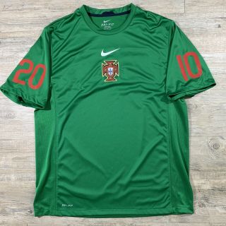 Mens Nike Dri - Fit Portugal World Cup Soccer Training Jersey Size Adult XL 2
