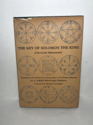 The Key Of Solomon The King By S.  L.  Macgregor Mathers 1983