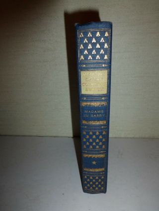 Memoirs Of The Courts Of Europe,  Madame Du Barry,  1910 Hb,  Illustrated B160