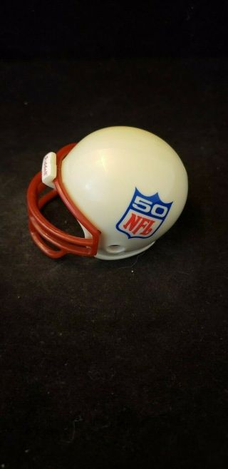 Nfl Shield Red Mask Series 1 Throwback Traditional Pocket Pro Helmet