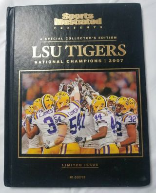 2007 Lsu Tigers Football 1 Sports Illustrated Commemorative Collector Book