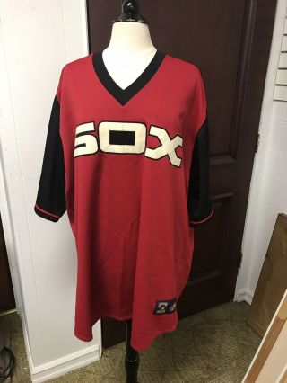 Vintage Frank Thomas White Sox 35 Pullover Jersey Size 3xl Xxxl Majestic