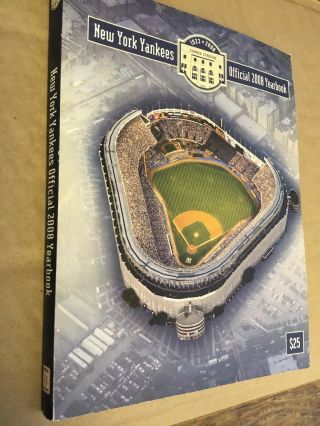 2008 York Yankees Yearbook The Final Season Yankee Stadium Jeter Posada Mo 2