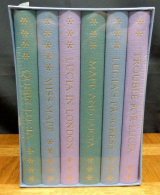 The Mapp And Lucia Novels By E.  F.  Benson 6 Volumes In Slipcase