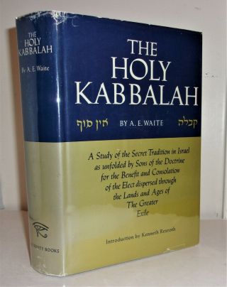 Occult: The Holy Kabbalah,  A E Waite,  Book