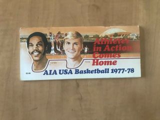 1977 - 78 Aia Athletes In Action Basketball Media Guide
