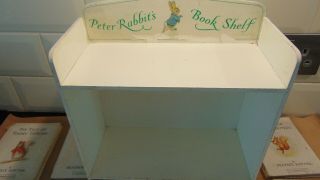 1949 VINTAGE SET OF BEATRIX POTTER BOOKS WITH DUST JACKETS AND SHELF 2